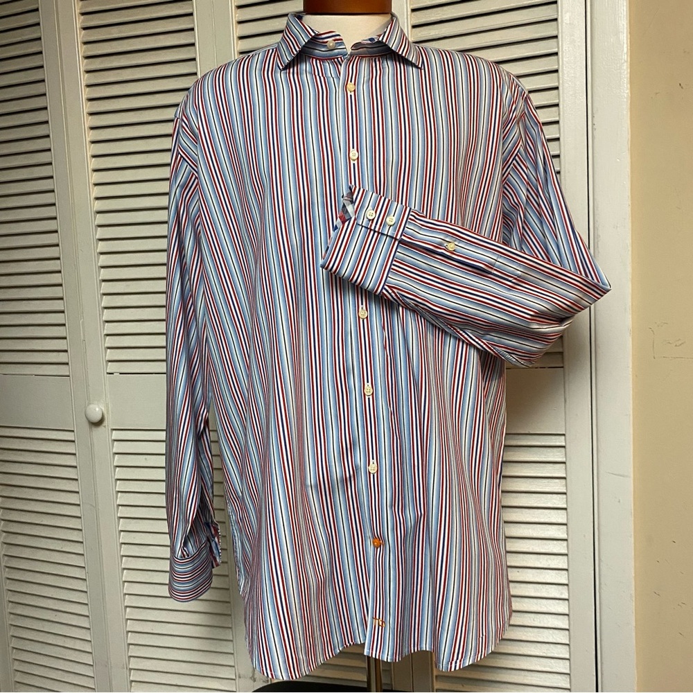 Thomas Dean Size XXL Red White and Blue Flip Cuffs
